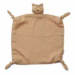 Agnete Leopard Organic Cotton Soft Toy Apricot Liewood Toys and Hobbies Baby