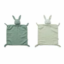 Agnete Organic Cotton Soft Toy - Set of 2 Mint Green Liewood Toys and Hobbies Baby