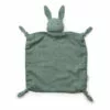 Agnete Rabbit Organic Cotton Soft Toy Green Liewood Toys and Hobbies Baby
