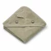 Albert Organic Cotton Dinosaur Bath Cape Grey Liewood Design Baby
