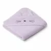 Albert Organic Cotton Bath Cape Lavender Liewood Design Baby