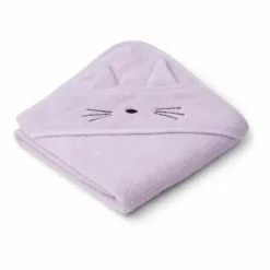 Albert Organic Cotton Bath Cape Lavender Liewood Design Baby
