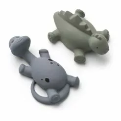 Algi Natural Rubber Bath Toy - Set of 2 Blue Liewood Toys and Hobbies Children