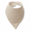 Andrea Organic Cotton Bandana Bibs - Set of 2 Sand Liewood Design Baby