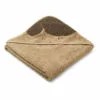 Augusta Organic Cotton Terry Cloth Bath Cape Brown Liewood Design Baby