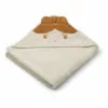 Augusta Organic Cotton Terry Cloth Bath Cape Sand Liewood Design Baby