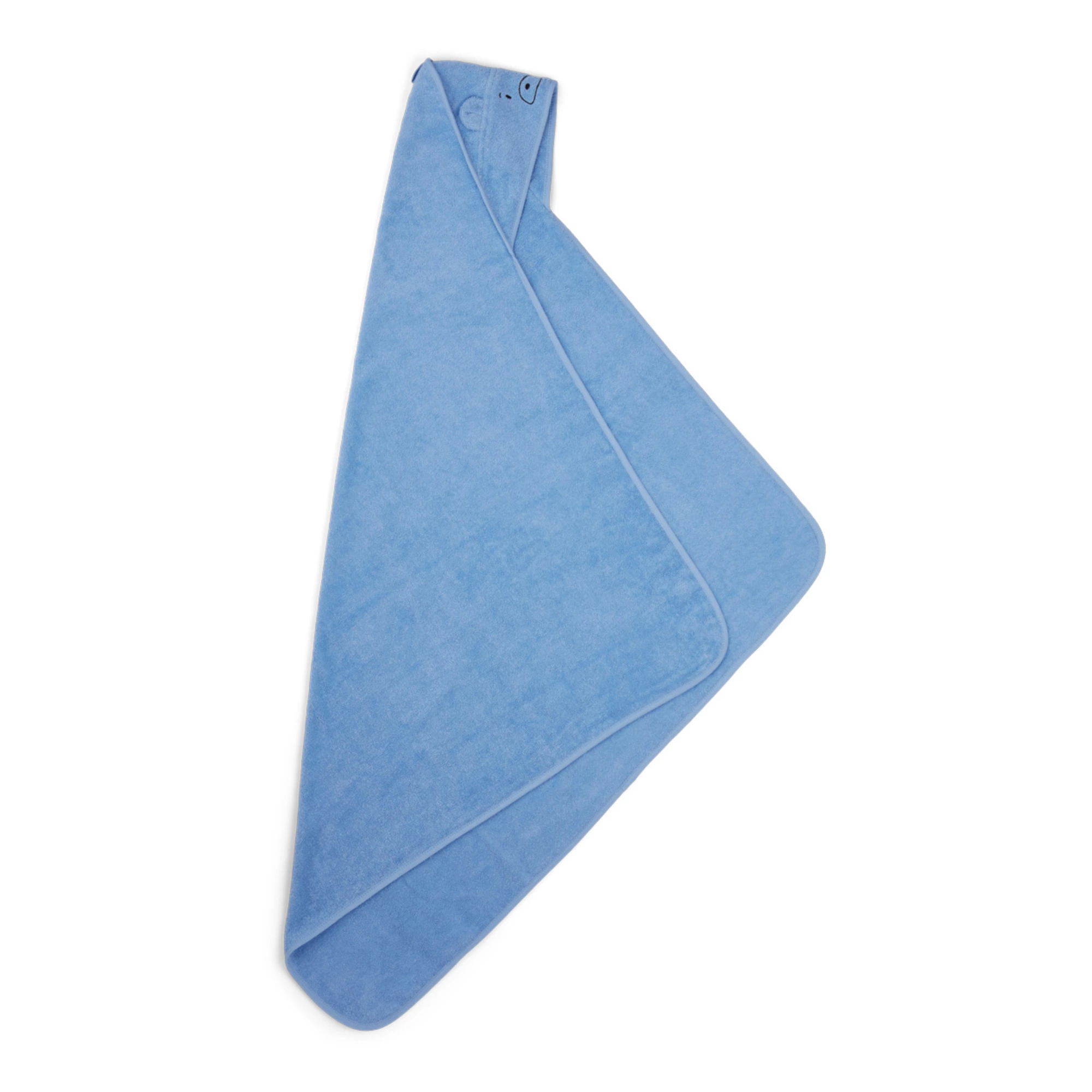 Augusta Organic Cotton Terry Cloth Bath Cape Blue Liewood Design Baby 2 Augusta Organic Cotton Terry Cloth Bath Cape Blue Liewood Design Baby - Image 2
