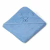Augusta Organic Cotton Terry Cloth Bath Cape Blue Liewood Design Baby