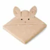 Augusta Organic Cotton Terry Cloth Rabbit Bath Cape Nude Liewood Design Baby