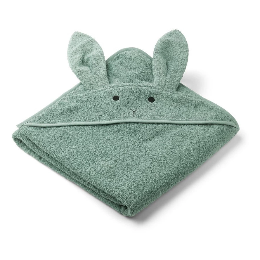 Augusta Rabbit Organic Cotton Terry Cloth Bath Cape Green Liewood Design Baby 1 Augusta Rabbit Organic Cotton Terry Cloth Bath Cape Green Liewood Design Baby