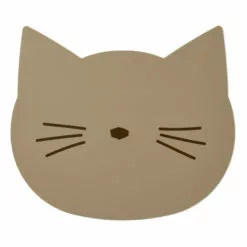 Aura Silicone Place Mat Brown Liewood Design Baby, Children