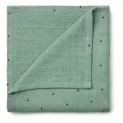 Ben Organic Cotton Swaddling Cloth Green Liewood Design Baby -Liewood Sales Shop ben organic cotton swaddling cloth green liewood design baby 2