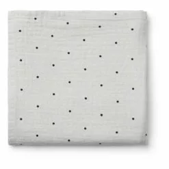 Ben Organic Cotton Swaddling Cloth Grey Liewood Design Baby