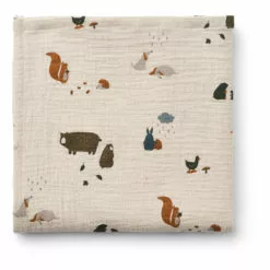 Ben Organic Cotton Swaddling Cloth Sand Liewood Design Baby