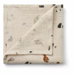 Ben Organic Cotton Swaddling Cloth Sand Liewood Design Baby -Liewood Sales Shop ben organic cotton swaddling cloth sand liewood design baby 5