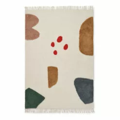 Bent Wool and Cotton Rug Liewood Design Baby, Children