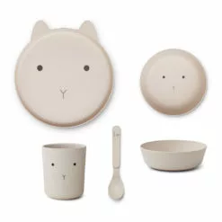 Brody PLA Tableware Set - 4 pieces Sand Liewood Design Children