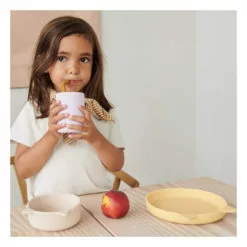 Cyrus Silicone Cat Tableware Set - 3 pieces Liewood Design Children -Liewood Sales Shop cyrus silicone cat tableware set 3 pieces liewood design children 2