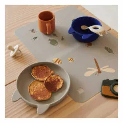 Cyrus Silicone Rabbit Tableware Set - 3 pieces Liewood Design Children -Liewood Sales Shop cyrus silicone rabbit tableware set 3 pieces liewood design children 2
