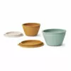 Dale Stackable Silicone Bowls - Set of 2 Caramel Liewood Design Baby, Children