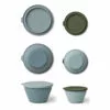 Dale Stackable Silicone Bowls - Set of 2 Pale blue Liewood Design Baby, Children