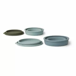 Dale Stackable Silicone Bowls - Set of 2 Pale blue Liewood Design Baby, Children -Liewood Sales Shop dale stackable silicone bowls set of 2 pale blue liewood design baby children 2