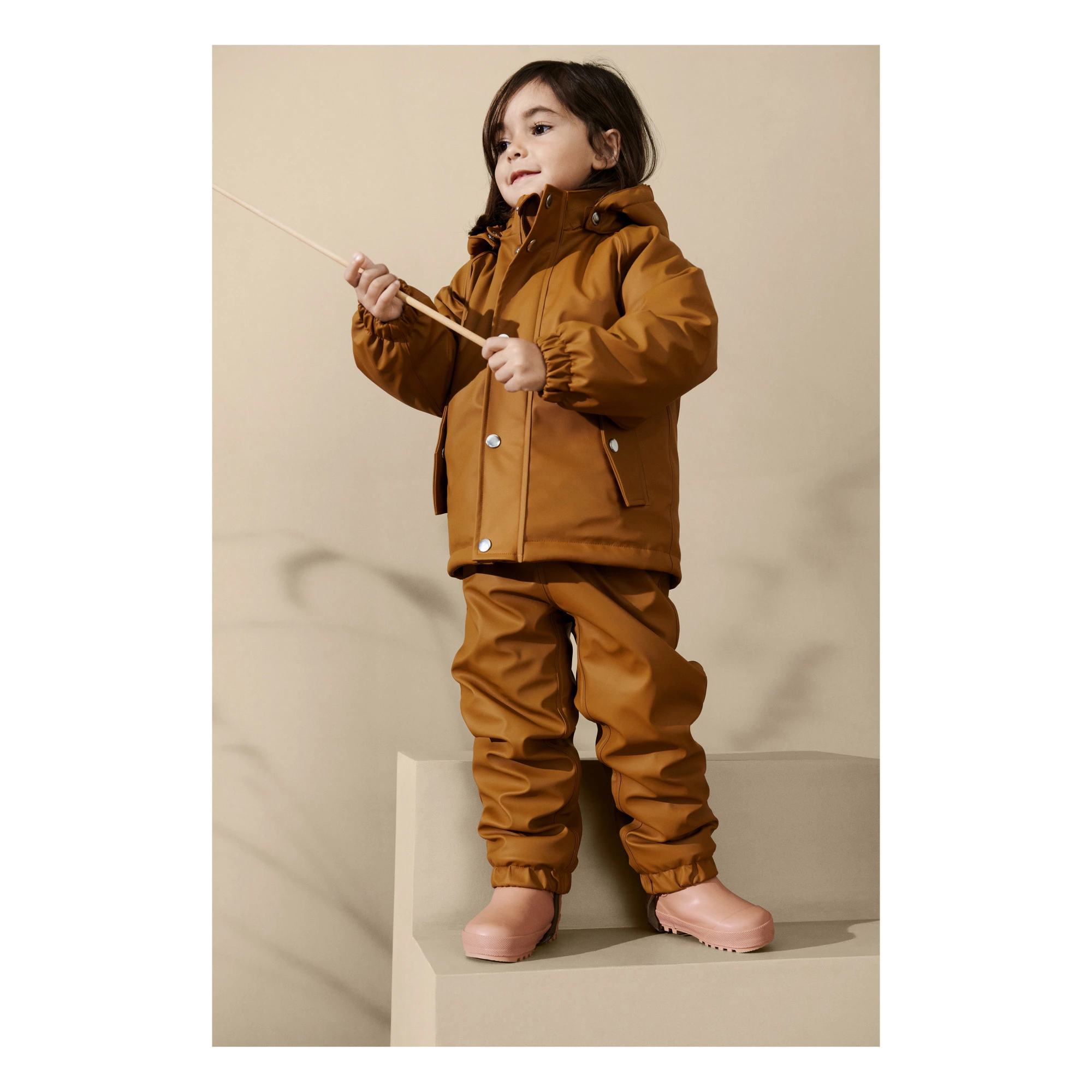 Dan Recycled Polyester Ensemble Camel Liewood Fashion Children 3 Dan Recycled Polyester Ensemble Camel Liewood Fashion Children - Image 3