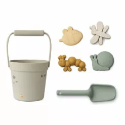 Dante Beach Bucket and Accessories Beige Liewood Toys and Hobbies Children