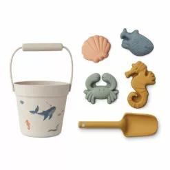 Dante Beach Bucket and Accessories Sand Liewood Toys and Hobbies Children