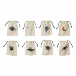 Darcey Organic Cotton Pouches - Set of 8 Liewood Design Children