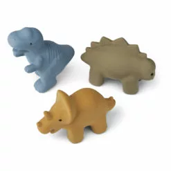 David Natural Rubber Toys - Set of 3 Liewood Toys and Hobbies Baby