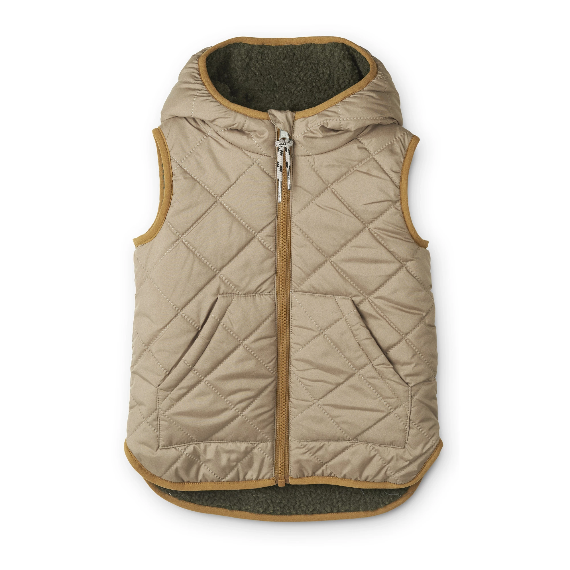 Diana Recycled Polyester Reversible Vest Beige Liewood Fashion Children 1 Diana Recycled Polyester Reversible Vest Beige Liewood Fashion Children