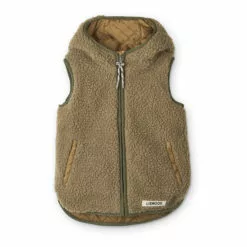 Diana Recycled Polyester Reversible Vest Camel Liewood Fashion Children