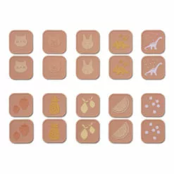 Easton Silicone Memory Game Pink Liewood Toys and Hobbies Children