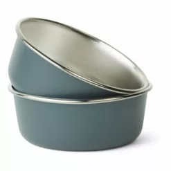 Edgar Stainless Steel Bowls - Set of 2 Blue Liewood Design Children