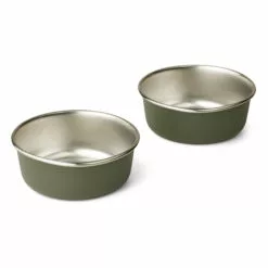 Edgar Stainless Steel Bowls - Set of 2 Green Liewood Design Children -Liewood Sales Shop edgar stainless steel bowls set of 2 green liewood design children 1