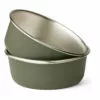 Edgar Stainless Steel Bowls - Set of 2 Green Liewood Design Children