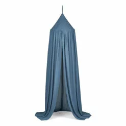 Enzo Organic Cotton Bed Canopy Blue Liewood Design Baby