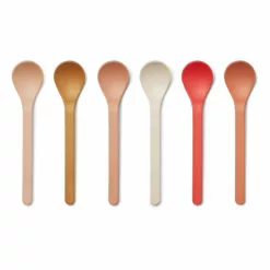 Erin PLA Spoons - Set of 6 Pink Liewood Design Children