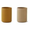 Ethan Silicone Cups - Set of 2 Caramel Liewood Design Children