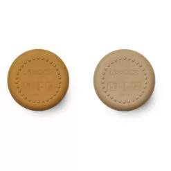 Ethan Silicone Cups - Set of 2 Caramel Liewood Design Children -Liewood Sales Shop ethan silicone cups set of 2 caramel liewood design children 2