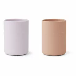 Ethan Silicone Tumblers - Set of 2 Lavender Liewood Design Children