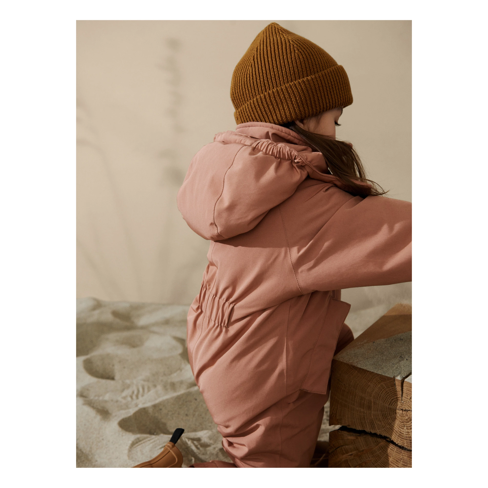 Ezra Organic Cotton Beanie Camel Liewood Fashion Children 2 Ezra Organic Cotton Beanie Camel Liewood Fashion Children - Image 2