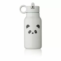 Falk Stainless Steel Flask - 250 ml Light grey Liewood Design Children