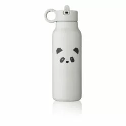 Falk Stainless Steel Flask - 350 ml Light grey Liewood Design Children