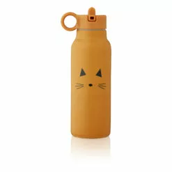 Falk Stainless Steel Flask - 350 ml Mustard Liewood Design Children