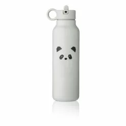 Falk Stainless Steel Flask - 500 ml Light grey Liewood Design Children