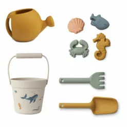 Florence Silicone Beach Bucket and Accessories Sand Liewood Toys and Hobbies Children