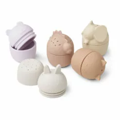 Gaby Bath Toys - Set of 5 Pink Liewood Toys and Hobbies Baby