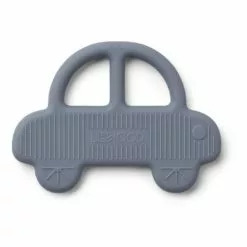 Gemma Car Silicon Teething Ring Blue Liewood Design Baby